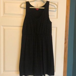 Elle Black Eyelet Dress